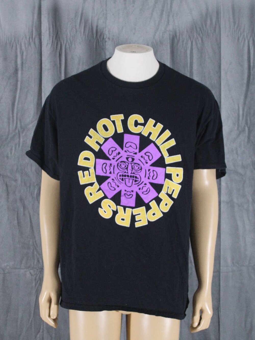 Band Shirt - Red Hot Chili Pepper Asterisk Tribal Logo - Men's XL